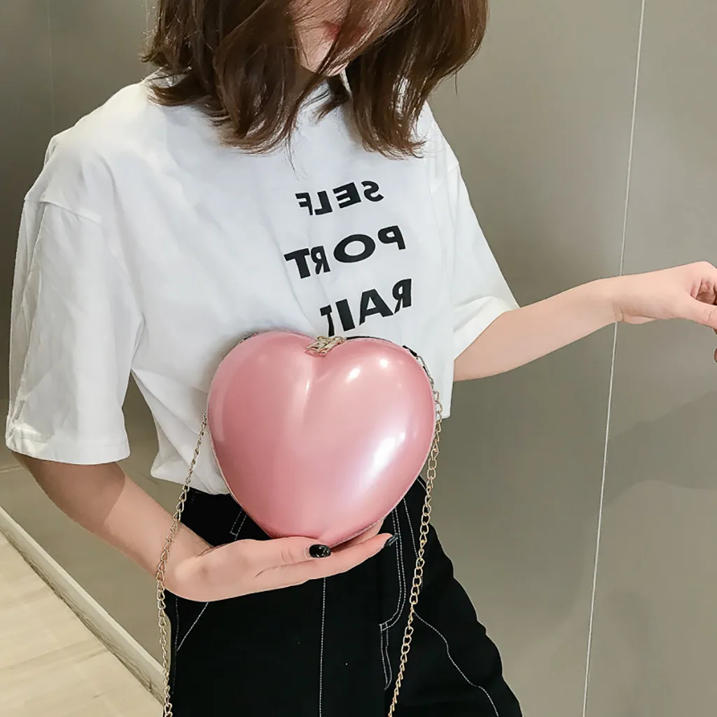 ISHOWTIENDA women Bags For Women Messenger Bags Zipper Heart-shaped Crossbody Bag Simple Fashion Shoulder Bag#g2
ISHOWTIENDA women Bags For Women Messenger Bags Zipper Heart-shaped Crossbody Bag Simple Fashion Shoulder Bag#g2