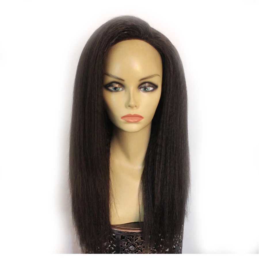 Alice 13x6 Lace Front Wig With Baby Hair Remy Hair Deep Part Pre Plucked Kinky Straight Lace Front Wigs Yaki For Black Women
Alice 13x6 Lace Front Wig With Baby Hair Remy Hair Deep Part Pre Plucked Kinky Straight Lace Front Wigs Yaki For Black Women
