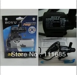 Free Shipping, Boyu Mini Submersible Aquarium Water Pump 220V/50Hz 4.5W
Free Shipping, Boyu Mini Submersible Aquarium Water Pump 220V/50Hz 4.5W