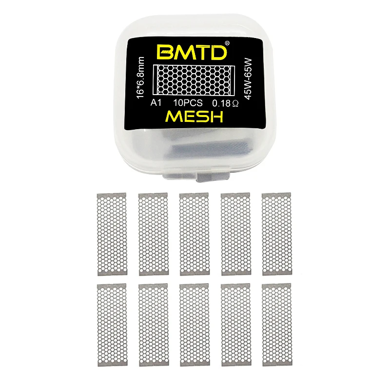 10PCS/pack A1/Ni80/316L 0.12/0.13/0.16/0.18ohm triple density grid Mesh PreBuilt Coil for Wotofo/Kylin M/Doom/ Profile Unity RTA
10PCS/pack A1/Ni80/316L 0.12/0.13/0.16/0.18ohm triple density grid Mesh PreBuilt Coil for Wotofo/Kylin M/Doom/ Profile Unity RTA