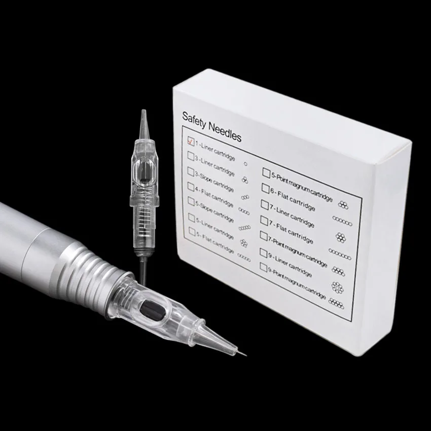 Tattoo Cartridge Needles 10/20/40/50/100Pcs 1RL Permanent Makeup Cartridge Needles Tattoo Needles For Tattoo Machine Kit Airst
Tattoo Cartridge Needles 10/20/40/50/100Pcs 1RL Permanent Makeup Cartridge Needles Tattoo Needles For Tattoo Machine Kit Airst