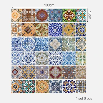 DIY 3D Retro Mexican Vinyl Stair Tile Risers Mural Decal Wall Paper Stickers Wall Stickers Decoration
DIY 3D Retro Mexican Vinyl Stair Tile Risers Mural Decal Wall Paper Stickers Wall Stickers Decoration