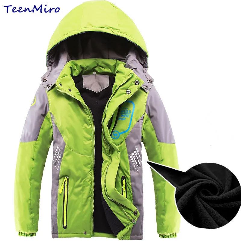Winter Kids Fleece Jackets For Boys Children Jacket Outerwear Hooded Thick Coat Windproof Blazer Cold Windbreaker Parka 4-12Y
Winter Kids Fleece Jackets For Boys Children Jacket Outerwear Hooded Thick Coat Windproof Blazer Cold Windbreaker Parka 4-12Y