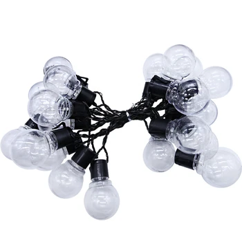 Globe 20 LED Festoon Party Ball String Light Outdoor Led Christmas Lights Connectable Fairy Light Wedding Garden Party Garland
Globe 20 LED Festoon Party Ball String Light Outdoor Led Christmas Lights Connectable Fairy Light Wedding Garden Party Garland
