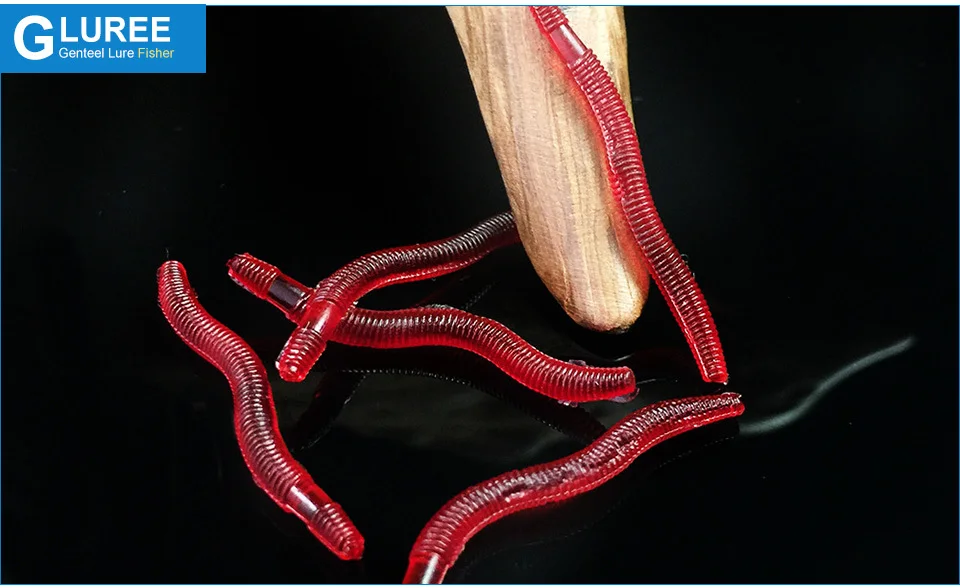 GLUREE-50Pcs-Lot-3.5cm-Red-Worms-EarthWorm-Soft-Fishing-Lures-Worm-Bait-Soft-Artificial-Baits-Lifelike-Carp-Fishing-Tackle_05