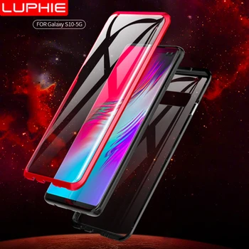 For Samsung Galaxy S10 5G S10 Plus S10e Case 360 Degree Full Magnetic Cover Front Back Glass Case For Galaxy S10 5G Magnet Case
For Samsung Galaxy S10 5G S10 Plus S10e Case 360 Degree Full Magnetic Cover Front Back Glass Case For Galaxy S10 5G Magnet Case