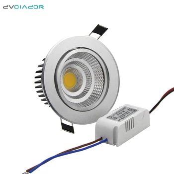 Dimmable Recessed LED Downlight 6W 9W 12W 18W COB Chip Ceiling Lamp AC110V 220V Night Light For Decoration Warm Atmosphere Lamp 
Dimmable Recessed LED Downlight 6W 9W 12W 18W COB Chip Ceiling Lamp AC110V 220V Night Light For Decoration Warm Atmosphere Lamp
