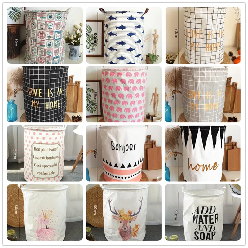 Dropshipping Laundry Basket Storage 40*50cm Large Basket For Toy Washing Basket Dirty Clothes Sundries Storage Baskets Box
Dropshipping Laundry Basket Storage 40*50cm Large Basket For Toy Washing Basket Dirty Clothes Sundries Storage Baskets Box