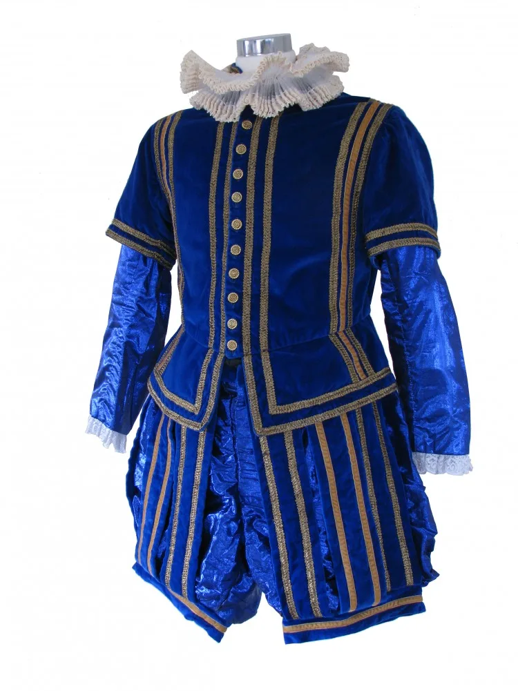 Cosplaydiy Men's Blue Tudor Elizabethan Costume Medieval Renaissance Tudor Elizabethan Cosplay Costume L320
Cosplaydiy Men's Blue Tudor Elizabethan Costume Medieval Renaissance Tudor Elizabethan Cosplay Costume L320