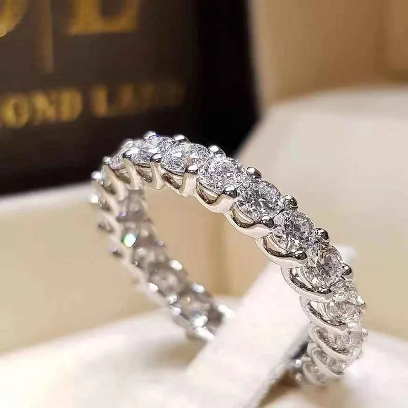 Luxury Filled Cubic Zirconia Ring For Women Wedding Engagement Silver Color Rings Female New Fashion Bridal Jewelry Gift
Luxury Filled Cubic Zirconia Ring For Women Wedding Engagement Silver Color Rings Female New Fashion Bridal Jewelry Gift