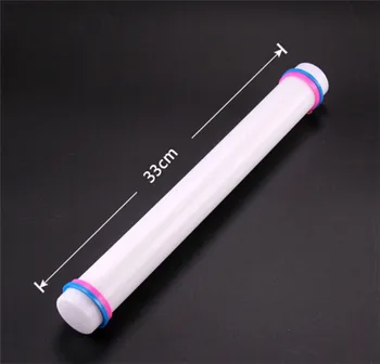 33cm Non-stick Acrylic Rolling Pin Fondant Roller Fondant Rolling Pin Cake Decorating Dough Tool 5N1235
33cm Non-stick Acrylic Rolling Pin Fondant Roller Fondant Rolling Pin Cake Decorating Dough Tool 5N1235