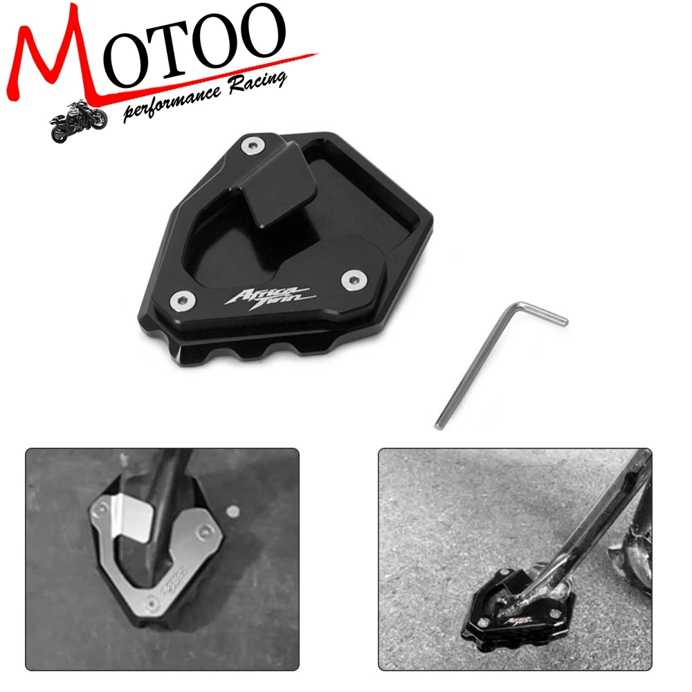 Foot PlateTwin Kickstand Side Stand Extension Pad Enlarge Extension Support Plate For Honda CRF1000L CRF 1000L Africa 2016 -2019
Foot PlateTwin Kickstand Side Stand Extension Pad Enlarge Extension Support Plate For Honda CRF1000L CRF 1000L Africa 2016 -2019