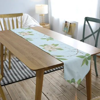 Style Pastoral Big Floral Table Runner With Tassel Table Flag Wedding Party Home Table Decoration chemin de table
Style Pastoral Big Floral Table Runner With Tassel Table Flag Wedding Party Home Table Decoration chemin de table