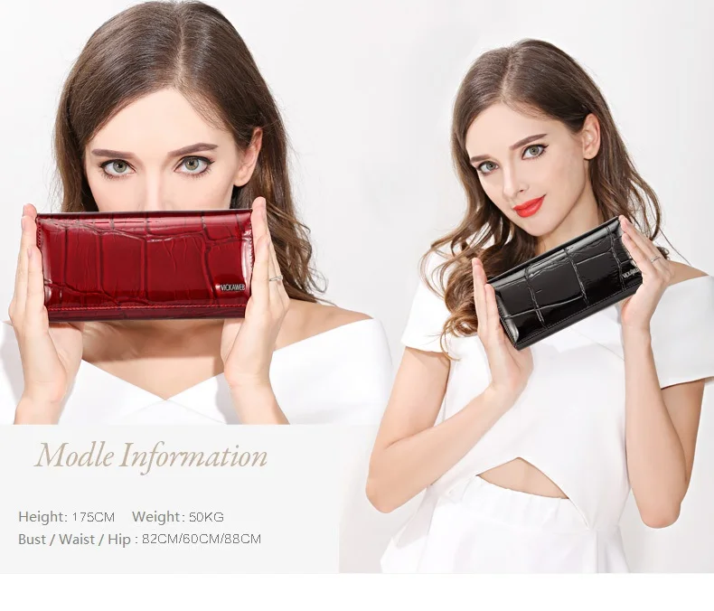 VICKAWEB Magnetic Hasp Wallet Women Genuine Leather Wallet Female Fashion Women Wallets Long Womens Wallets and Lady Coin Purses20170614_013623_005-1