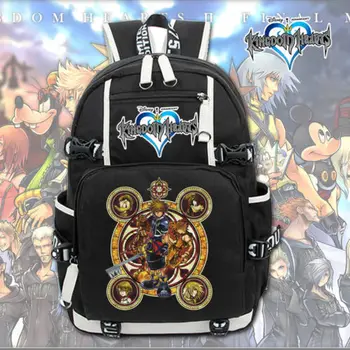 New Game Kingdom Hearts Sora Backpack Black Laptop Shoulder Travel Bags Knapsack Packsack Student School Bag Boobkag Gift
New Game Kingdom Hearts Sora Backpack Black Laptop Shoulder Travel Bags Knapsack Packsack Student School Bag Boobkag Gift