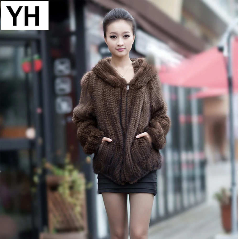 2019 New Fashion Knitted Real Mink Fur Coat Hooded Real Genuine Mink Fur Jacket Autumn Winter 100% Natural Mink Fur Overcoat
2019 New Fashion Knitted Real Mink Fur Coat Hooded Real Genuine Mink Fur Jacket Autumn Winter 100% Natural Mink Fur Overcoat