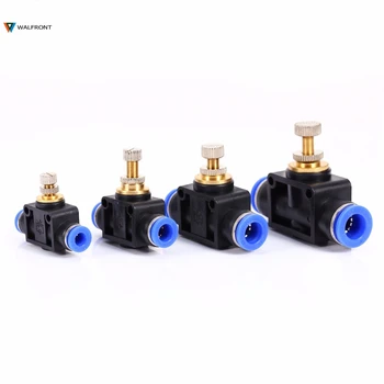 New Pipeline Throttle Valve Air Flow Speed Control Valve Water Hose Tube Connector Joiner Ball Valve Pneumatic Push In Fittings
New Pipeline Throttle Valve Air Flow Speed Control Valve Water Hose Tube Connector Joiner Ball Valve Pneumatic Push In Fittings