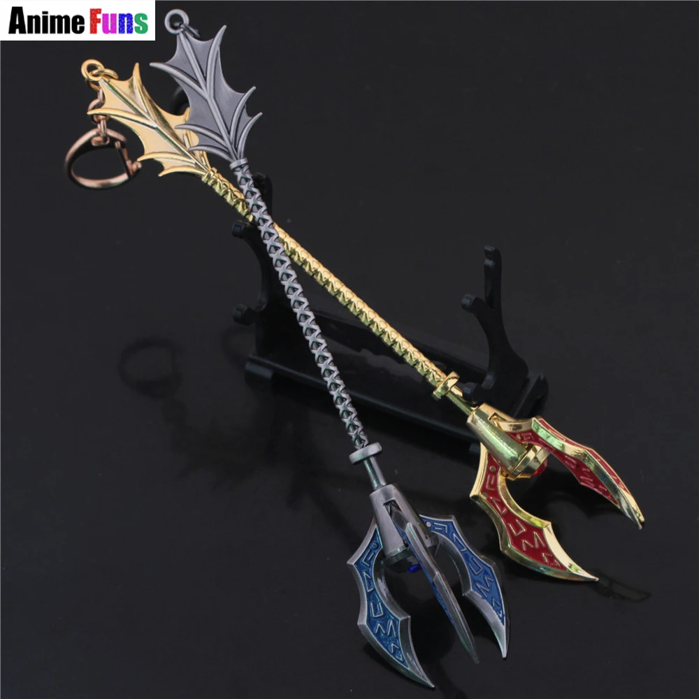 Game League of Legends Weapon Keychain LOL the Tidal Trickster Fizz Sea Spirit model keyring For Men Charm Gift drop-shipping
Game League of Legends Weapon Keychain LOL the Tidal Trickster Fizz Sea Spirit model keyring For Men Charm Gift drop-shipping