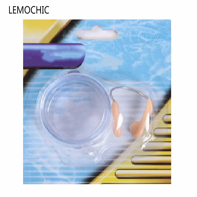 High quality soft silicone boxed nose clip Unisex waterproof swimming diving pool nose clip
High quality soft silicone boxed nose clip Unisex waterproof swimming diving pool nose clip