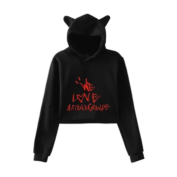 New Ariana Grande cute girl personality street hooded sweatshirt pink cute blouse cat ears short hooded sweatshirt
New Ariana Grande cute girl personality street hooded sweatshirt pink cute blouse cat ears short hooded sweatshirt