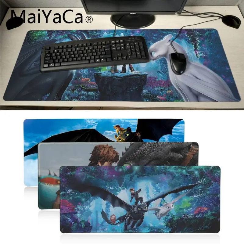 Maiyaca How to Train Your Dragon The Hidden World gaming Mousepad Keyboard anime mouse pad gamer Speed Version For CS Dota2 LOL
Maiyaca How to Train Your Dragon The Hidden World gaming Mousepad Keyboard anime mouse pad gamer Speed Version For CS Dota2 LOL