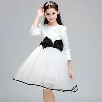 Cute White Autumn Winter Princess Flower Girl Dresses for Weddings Events Kids Party Pageant Dress with Bead Bow Birthday Gowns
Cute White Autumn Winter Princess Flower Girl Dresses for Weddings Events Kids Party Pageant Dress with Bead Bow Birthday Gowns