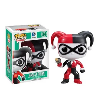 Funko pop Original DC Universe Comics Heroes: Harley Quinn with Gun Figure Collectible Vinyl Figure Model Toy with Original box
Funko pop Original DC Universe Comics Heroes: Harley Quinn with Gun Figure Collectible Vinyl Figure Model Toy with Original box