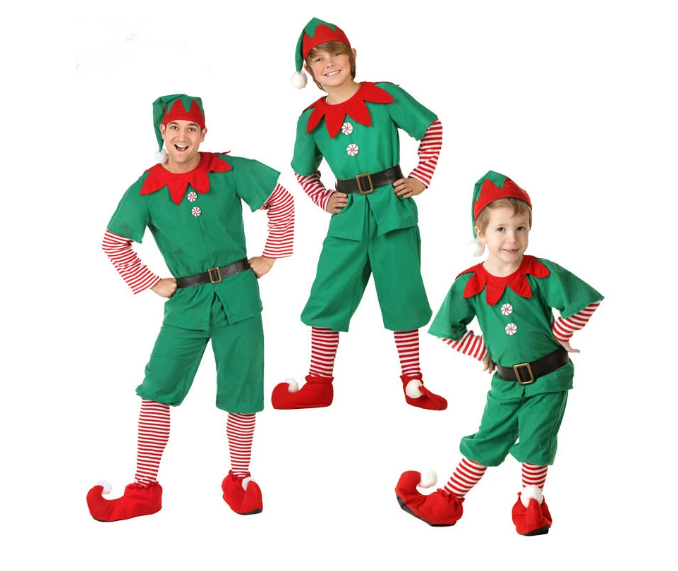 Christmas Tree Costume Kids Adult Family Cosplay Stage Performance Child Gift Halloween Masquerade Party Fancy Dress Boys Girls |