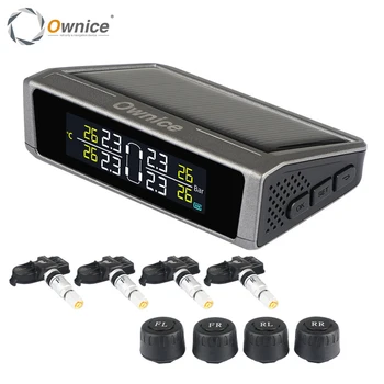Car Solar TPMS Internal External Sensor wireless Tire Pressure Monitoring alarm System Digital LCD Display Temperature Warning
Car Solar TPMS Internal External Sensor wireless Tire Pressure Monitoring alarm System Digital LCD Display Temperature Warning