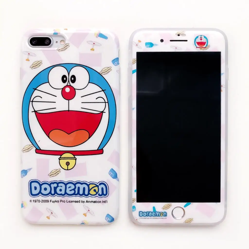 Tempered Glass For iPhone 7 8 Plus Screen Protector+Phone Case Monsters Pink Panther Stitch Doraemon Totoro Pattern
Tempered Glass For iPhone 7 8 Plus Screen Protector+Phone Case Monsters Pink Panther Stitch Doraemon Totoro Pattern