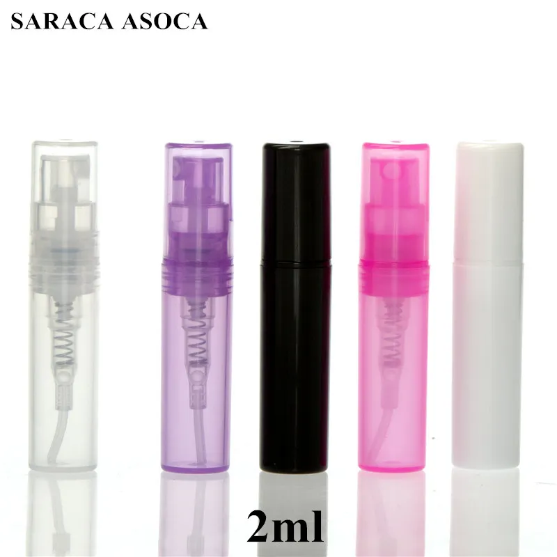 2ml Plastic Perfume Bottles Clear Black White Pink Purple Color Colorful Spray Refillable Bottle Empty Small Bottles 5pcs/lot
2ml Plastic Perfume Bottles Clear Black White Pink Purple Color Colorful Spray Refillable Bottle Empty Small Bottles 5pcs/lot