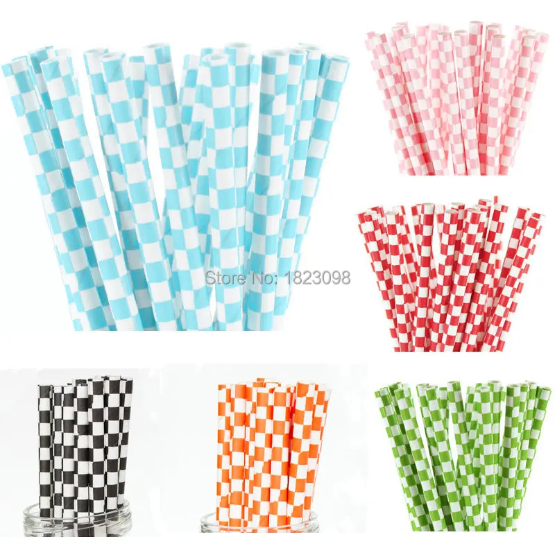 25pcs/lot Checkered Paper Straws for Kids Birthday Wedding Decoration Creative Straws Supplies Paper Drinking Straws
25pcs/lot Checkered Paper Straws for Kids Birthday Wedding Decoration Creative Straws Supplies Paper Drinking Straws