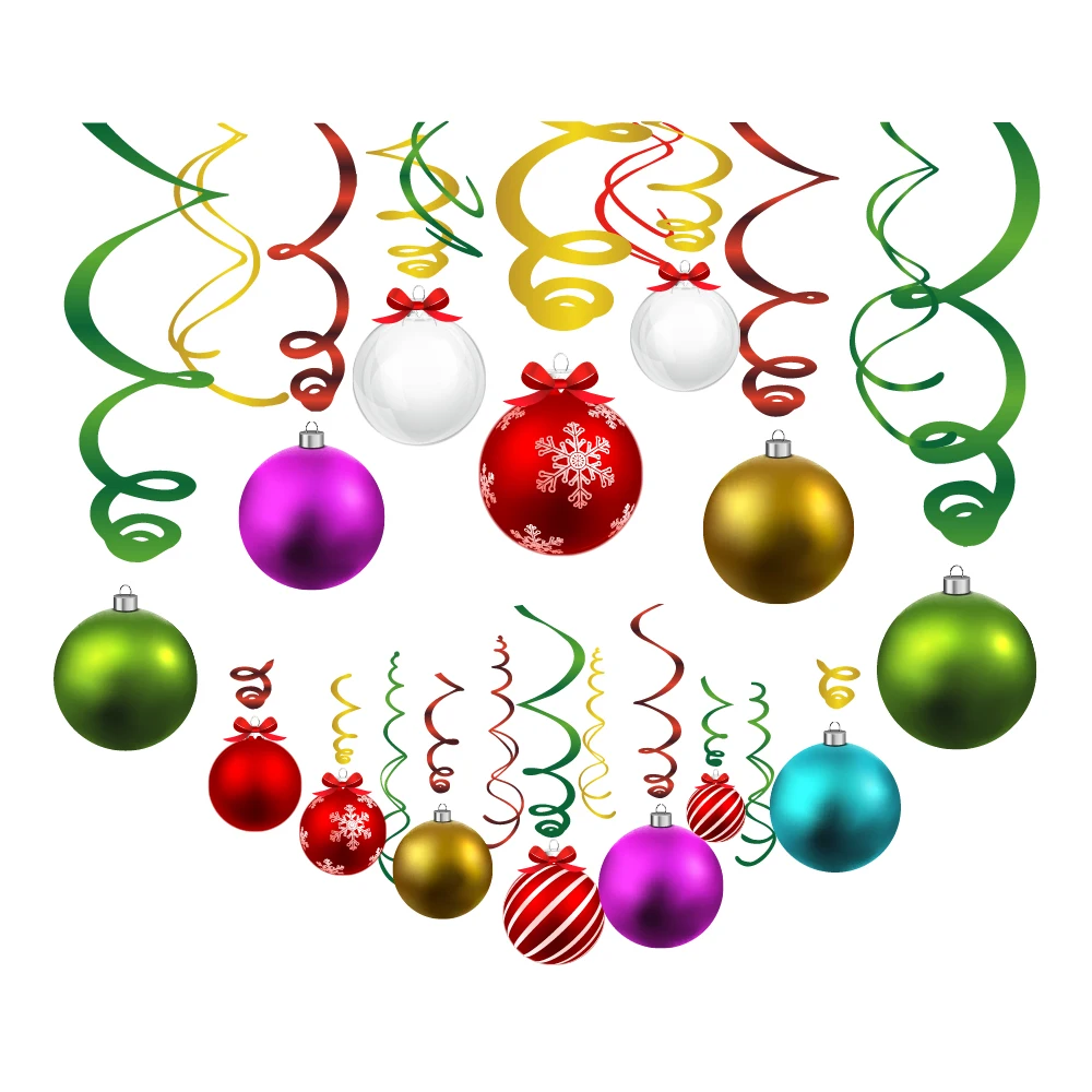 Merry Christmas Party Decorations Xmas PVC Spiral Hanging Swirl for Home Pendant Drop Ornaments New Year Party Supplies
Merry Christmas Party Decorations Xmas PVC Spiral Hanging Swirl for Home Pendant Drop Ornaments New Year Party Supplies