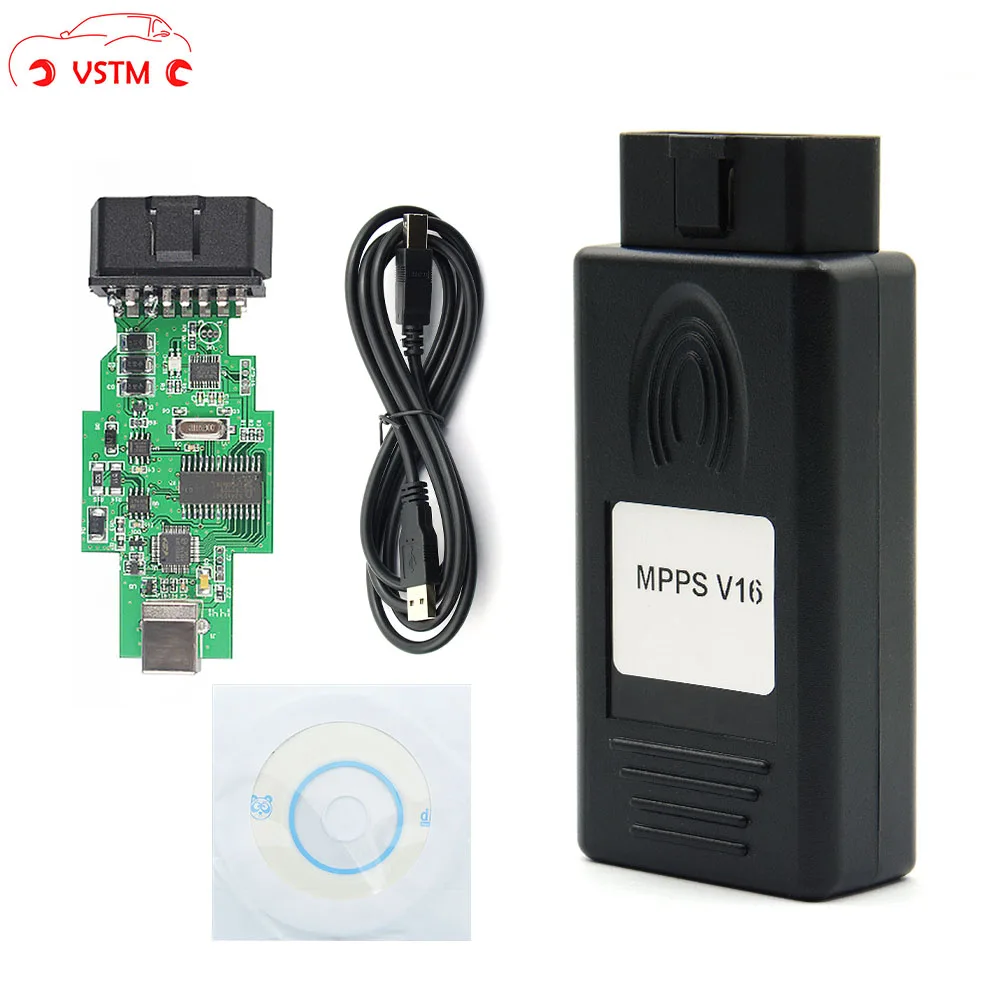 Диагностический инструмент MPPS V16.1.02 кабель V13.02 автомобильный Чип ECU интерфейс