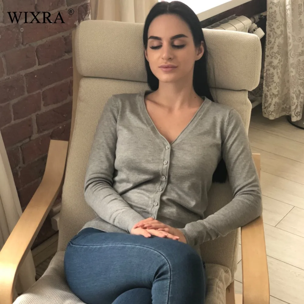 Wixra Warm and Charm 23 Colors Autumn New Sweaters Women Cardigan Knitted Sweater Coat Long Sleeve Female V-Neck Women Tops
Wixra Warm and Charm 23 Colors Autumn New Sweaters Women Cardigan Knitted Sweater Coat Long Sleeve Female V-Neck Women Tops