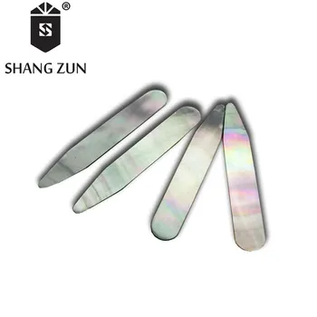 SHANH ZUN Profession custom high quality business casual 2 pairs mother of Pearl shell shirt collar stays
SHANH ZUN Profession custom high quality business casual 2 pairs mother of Pearl shell shirt collar stays