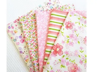 5pcs /lot Twill Cotton Fabric Patchwork Flower Tissue Cloth Of Handmade DIY Quilting Sewing Baby Children Sheets Dress
5pcs /lot Twill Cotton Fabric Patchwork Flower Tissue Cloth Of Handmade DIY Quilting Sewing Baby Children Sheets Dress