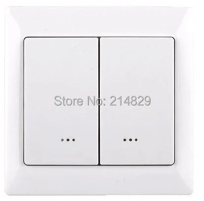 Smart Home 230V 868.42MHz Z-WAVE Dual Wall dimmer switch TZ65D with dimming function
Smart Home 230V 868.42MHz Z-WAVE Dual Wall dimmer switch TZ65D with dimming function