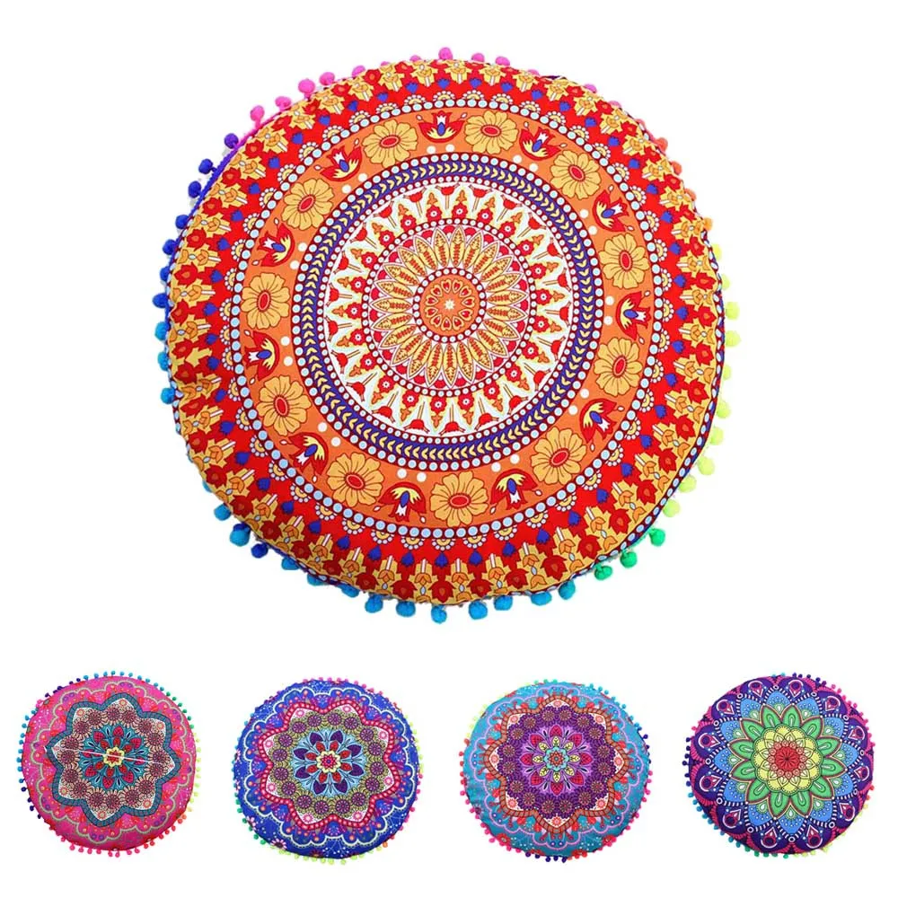 Special Indian Totem Pattern Pillows Case Exquisite and Artistic Round Bohemian Cushion Cushions Pillows Cover Case
Special Indian Totem Pattern Pillows Case Exquisite and Artistic Round Bohemian Cushion Cushions Pillows Cover Case