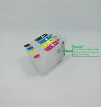 1 SET 4PCS Refillable ink cartridge T1971 T1962 T1963 T1964 For Epson XP-101/XP-201/XP-401 XP-211/XP-214/WorkForce WF-2532
1 SET 4PCS Refillable ink cartridge T1971 T1962 T1963 T1964 For Epson XP-101/XP-201/XP-401 XP-211/XP-214/WorkForce WF-2532