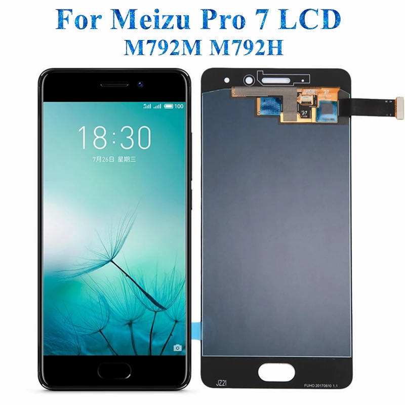 5.2" Original For MEIZU Pro 7 Pro 7 M792Q M792H LCD Display Super AMOLED Touch Screen Digitizer Assembly Replacement 1920x1080
5.2" Original For MEIZU Pro 7 Pro 7 M792Q M792H LCD Display Super AMOLED Touch Screen Digitizer Assembly Replacement 1920x1080