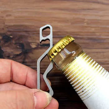 EDC Bottle Opener Titanium Alloy Multi-function Key Ring Phone Bracket Corkscrew Quickly Hung Buckle Key Ring Multi Tools
EDC Bottle Opener Titanium Alloy Multi-function Key Ring Phone Bracket Corkscrew Quickly Hung Buckle Key Ring Multi Tools