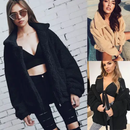 New Winter Women Clothing Warm Zipper Lamb Wool Oversized Loose Long Sleeve Casual Coats Jumper Cardigan Outwear Coat
New Winter Women Clothing Warm Zipper Lamb Wool Oversized Loose Long Sleeve Casual Coats Jumper Cardigan Outwear Coat