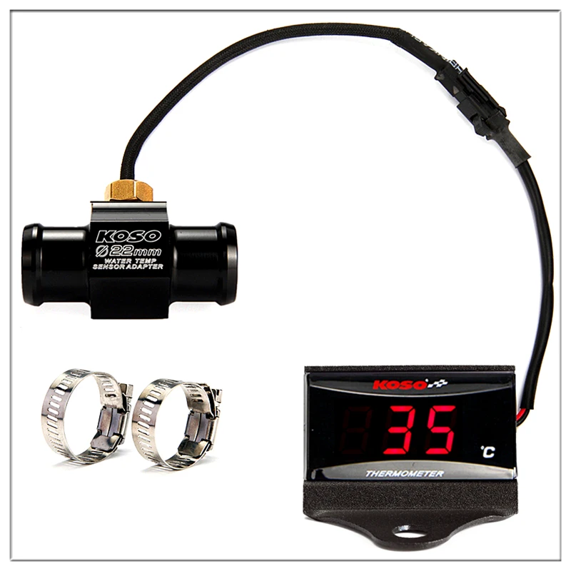 Scooter And Racing Motorcycle KOSO Water Temperature For XMAX250 300 NMAX CB400 CB500X Water Temp Sensor Adapter With Stents 
Scooter And Racing Motorcycle KOSO Water Temperature For XMAX250 300 NMAX CB400 CB500X Water Temp Sensor Adapter With Stents