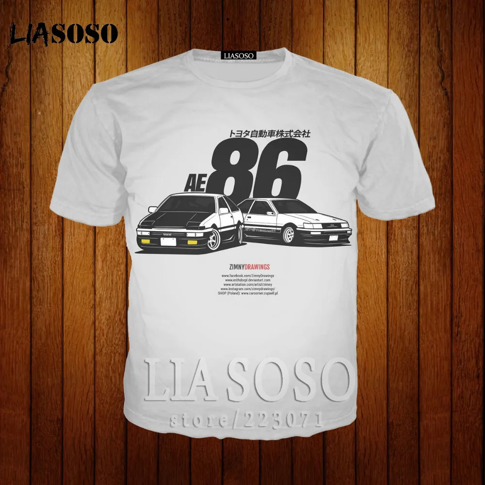 Men 3d Print Drift Japanese Anime T-shirt O-Neck Short sleeves Casual AE86 Initial D Homme T Shirt sweatshirt hoodies q10
Men 3d Print Drift Japanese Anime T-shirt O-Neck Short sleeves Casual AE86 Initial D Homme T Shirt sweatshirt hoodies q10