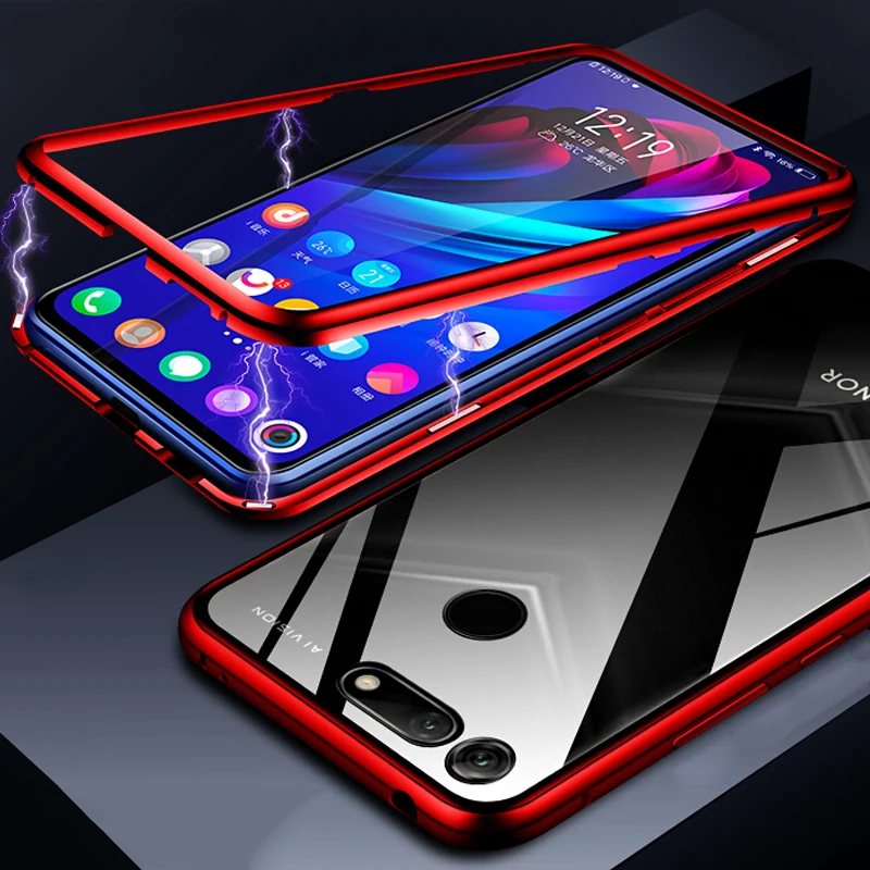 

360 Full Magnetic Phone Case For Huawei P30 P20 Pro P10 Mate 20 Nove 3 3I Y9 2019 Aluminum Bumper Honor 20 V20 V10 8X MAX Case