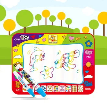 Foldable Kids Water Doodle Mat Drawing Painting Writing Mat Pad Board Safe And Clean Educational Toys 2 Pens Educational Gift
Foldable Kids Water Doodle Mat Drawing Painting Writing Mat Pad Board Safe And Clean Educational Toys 2 Pens Educational Gift