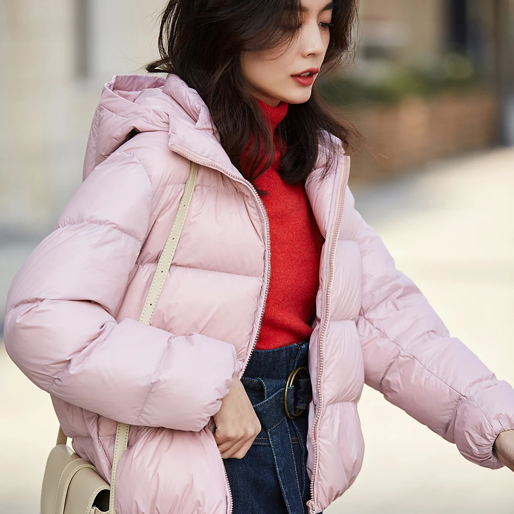 2019 winter new loose bread suit 90% white goose down short light down jacket woman
2019 winter new loose bread suit 90% white goose down short light down jacket woman
