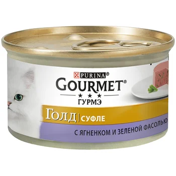 A set of wet food Gourmet Gold Souffle for cats with lamb and green beans, Bank, 85 gx 12 pcs.
A set of wet food Gourmet Gold Souffle for cats with lamb and green beans, Bank, 85 gx 12 pcs.