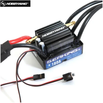 Original HobbyWing SeaKing V3 180A BL Motor ESC 6V/5A BEC for RC R/c Racing Boat
Original HobbyWing SeaKing V3 180A BL Motor ESC 6V/5A BEC for RC R/c Racing Boat